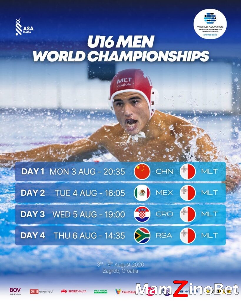 u16-men-819x1024 Malta discover schedule for World Aquatics Men's U16 Water Polo Championships