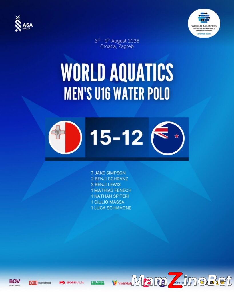 Malta-New-Zealand-U16-819x1024 Malta defeat New Zealand 15-12 at World Aquatics U16 Championships