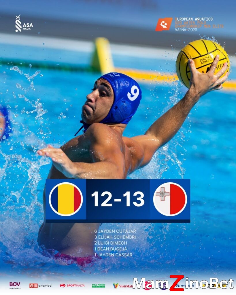 Romania-Malta-U20-819x1024 Malta edge Romania 13-12 in thrilling U20 water polo encounter