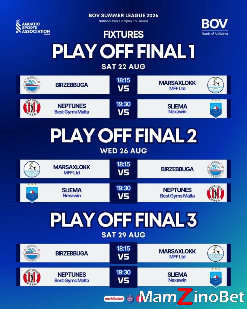 playoffs-water-polo-819x1024 BOV Water Polo Summer League 2026: Play-Off Final Fixtures Announced