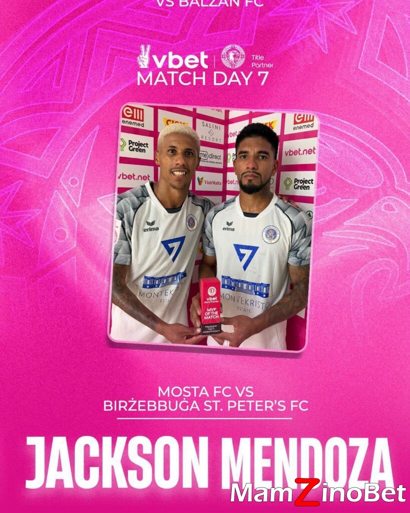 Jackson-Mendoza-BBuga-819x1024 Birżebbuġa earn first point as ten-man Mosta fight back twice